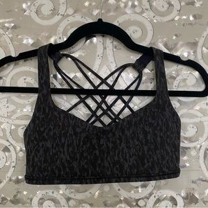 lululemon athletica Black Sports Bra